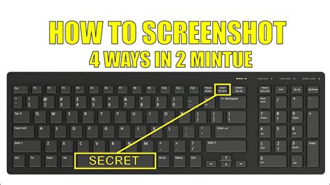 how to take screenshot in windows 10 without keyboard