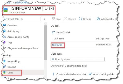 How To Take Snapshot Of Vm In Azure Portal