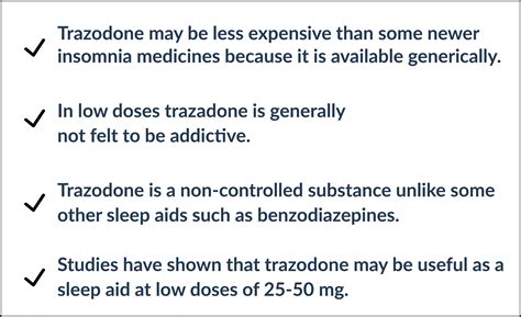 how to take trazodone for insomnia medication
