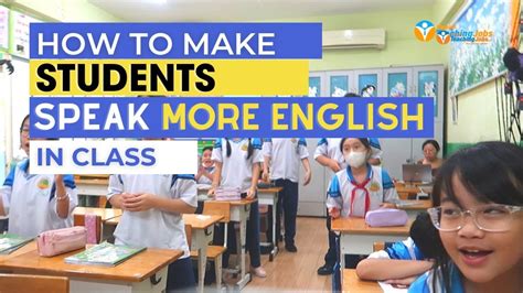 how to talk in english in school