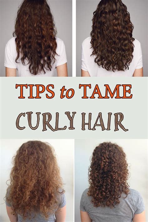 How To Tame Big Curly Hair  Tips And Tricks