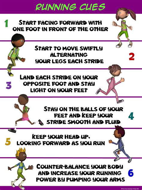 how to teach a child proper running technique