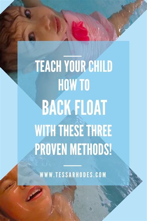 How To Teach A Child To Float