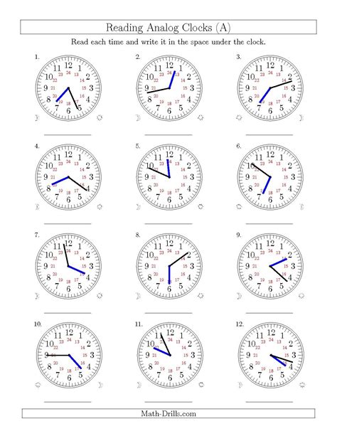 how to teach a child to read an analog clock