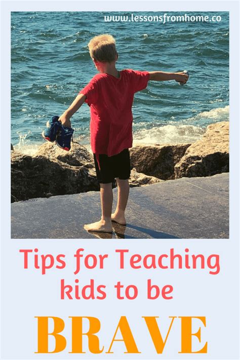 how to teach courage