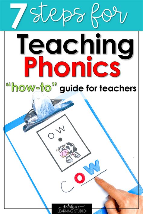 how to teach phonics step by step