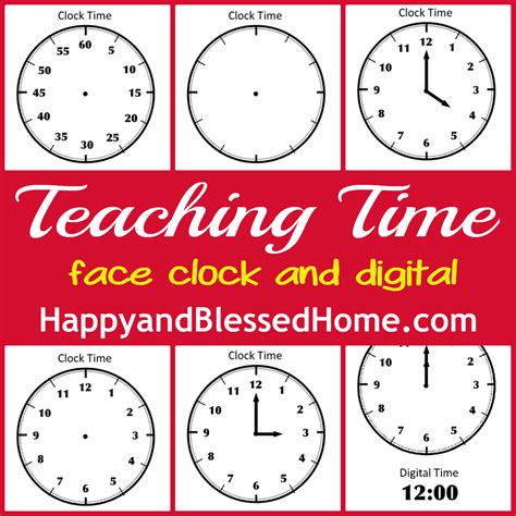 how to teach telling time on a clock