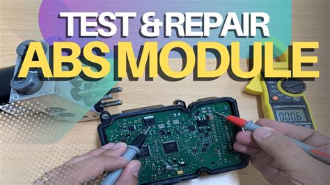 How To Test Abs Control Module With Multimeter