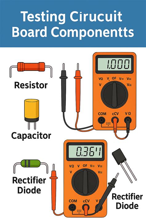 How To Test Circuit Board Components With Multimeter