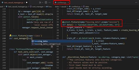 how to test python code in visual studio code