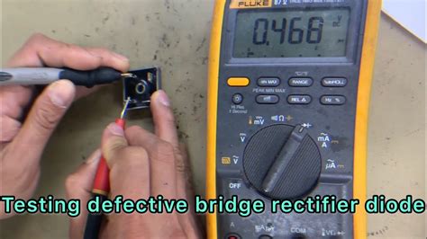 How To Test Rectifier Diode Using Multimeter
