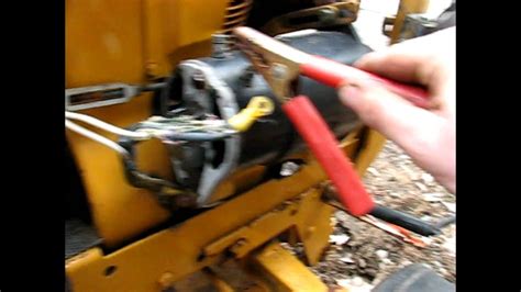 How To Test Starter Generator On Cub Cadet