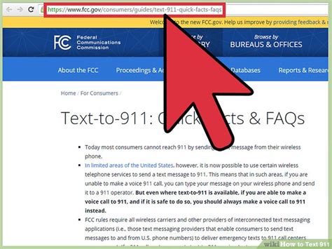 how to text 911 on a computer