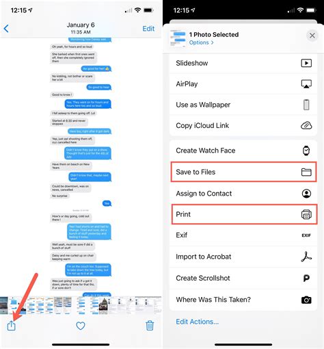 how to text file iphone