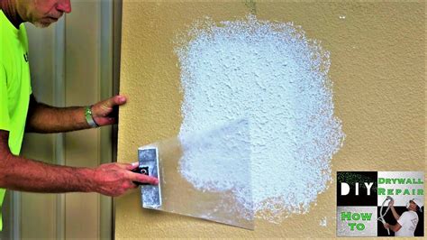 How To Texture Small Drywall Patch