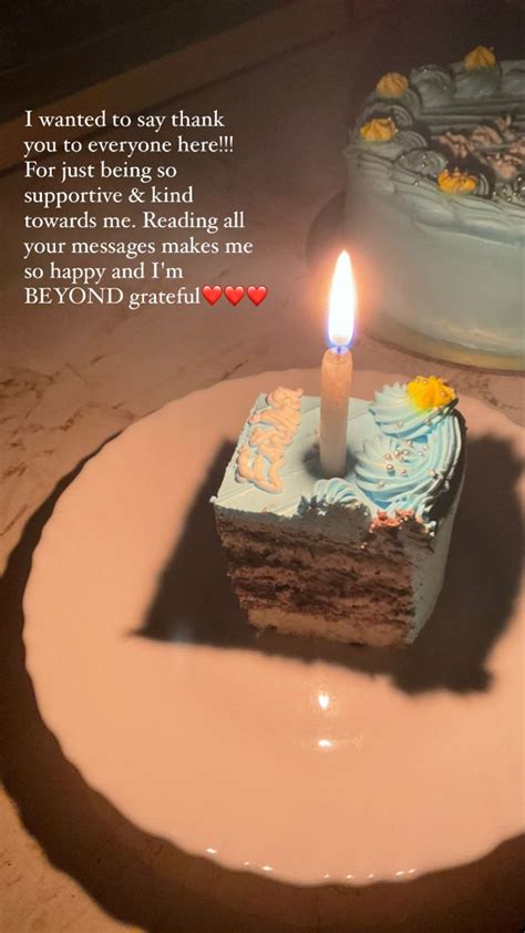 how to thank for birthday wishes on instagram story