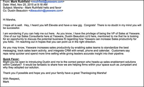 how to thank someone for an introduction via email