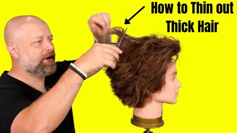 How To Thin Out Men s Thick Hair  A Comprehensive Guide