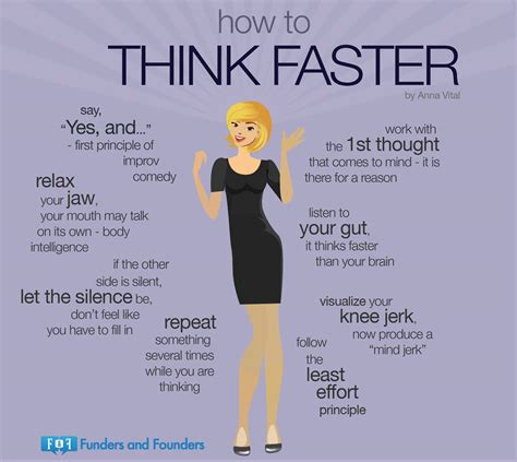 how to think faster when speaking