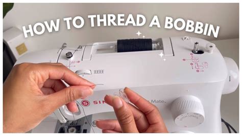 How To Thread A Bobbin White
