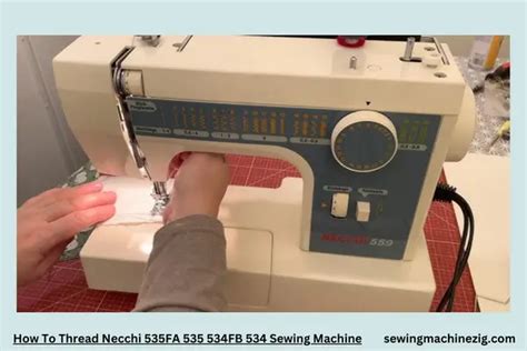 how to thread a necchi sewing machine