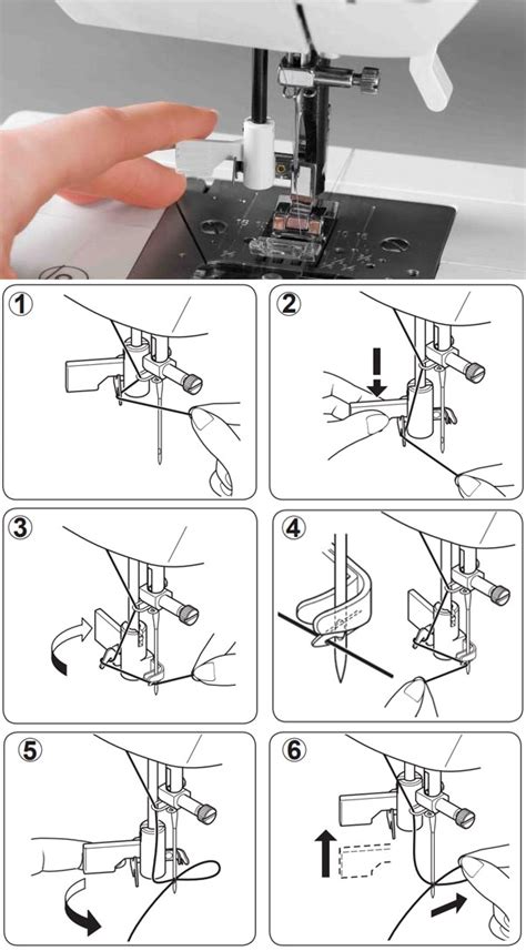 How To Thread A Sewing Machine Bottom