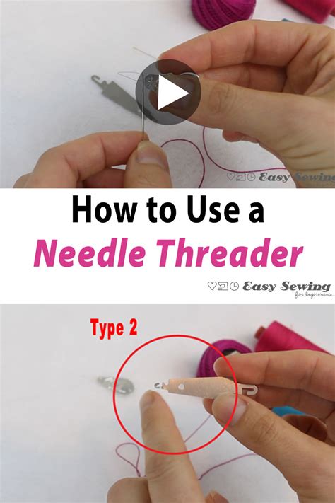 How To Thread Needle Using Threader