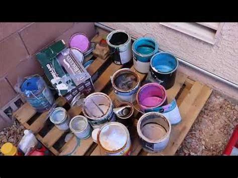 How To Throw Away Paint Samples