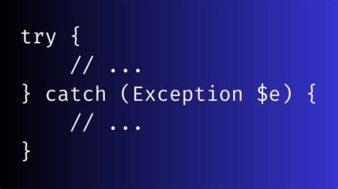 How To Throw Exception Without Try Catch C#