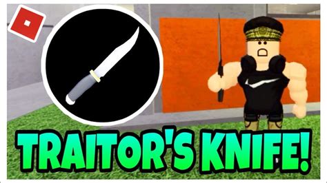 How To Throw Knife In Traitor Roblox