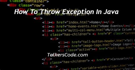 How To Throw String Exception In Java