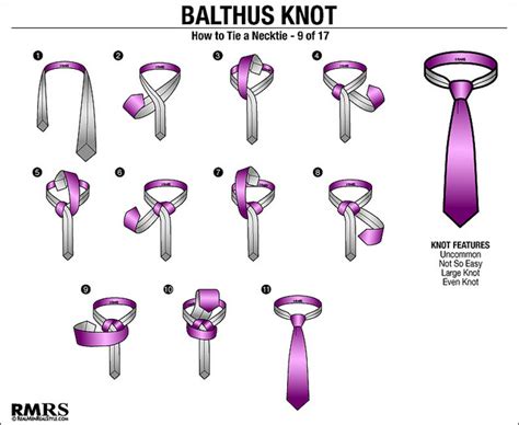 how to tie a balthus tie knot