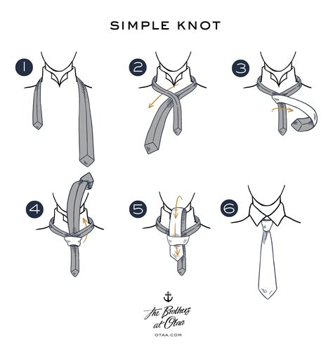 how to tie a basic knot