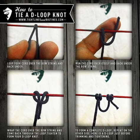 how to tie a d-loop
