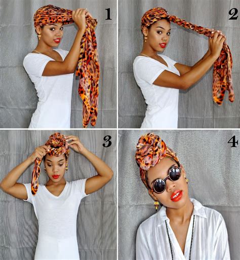 Stunning How To Tie A Headscarf Black Hair For Long Hair