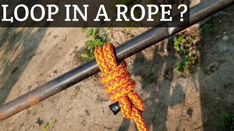 How To Tie A Rope To A Loop