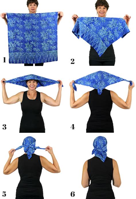 This How To Tie A Square Head Scarf For Cancer Patients With Simple Style