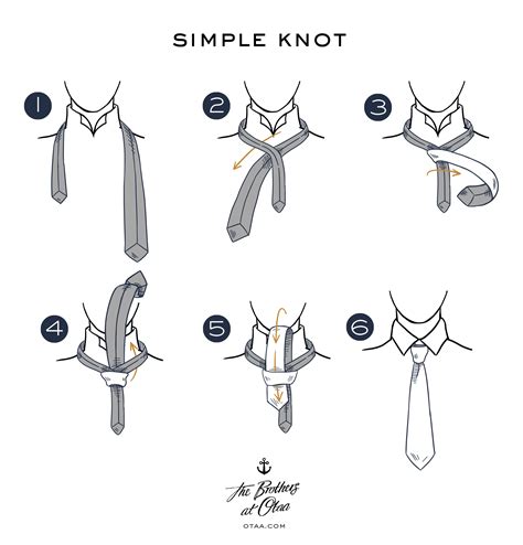 how to tie a tie simple method