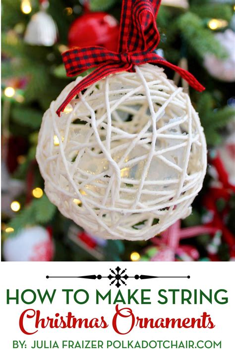 How To Tie An Ornament String