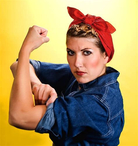 The How To Tie Bandana In Hair Like Rosie The Riveter With Simple Style