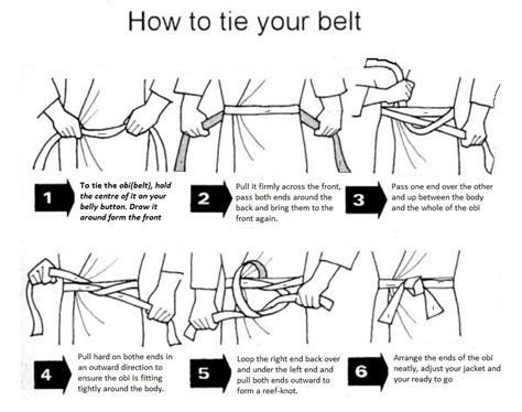 How To Tie Belt With Two Loops