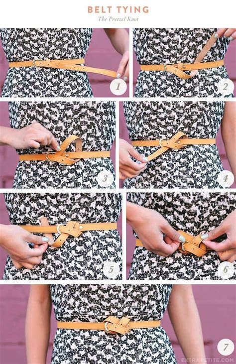 How To Tie Belts With Two Loops