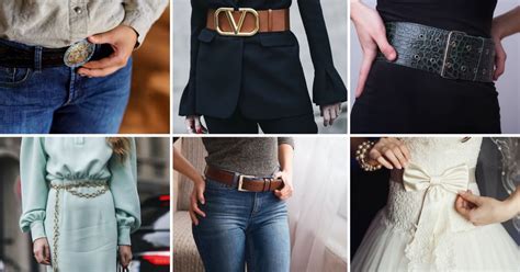 how to tie different types of belts