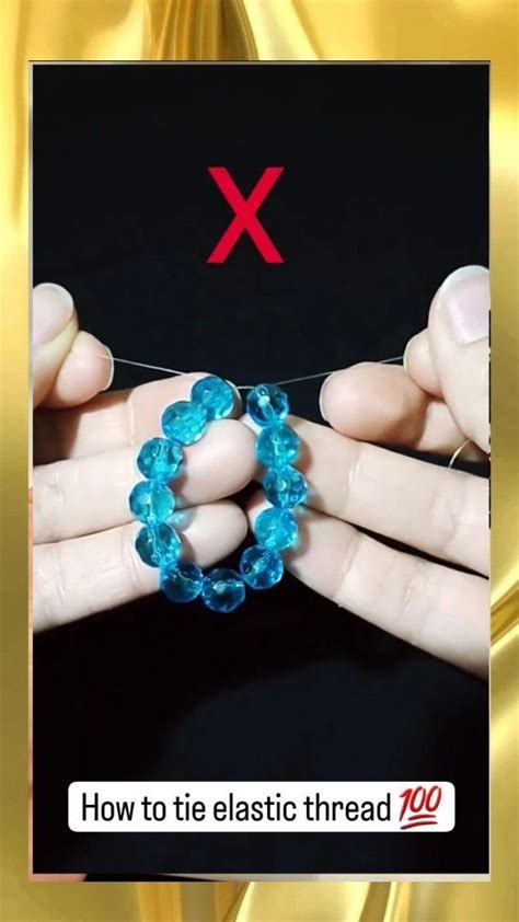 How To Tie Gemstone Bracelets