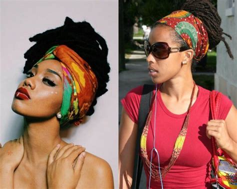 79 Popular How To Tie Head Scarf On Short Dreadlocks For New Style