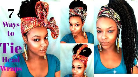  79 Stylish And Chic How To Tie Headwrap With Braids With Simple Style