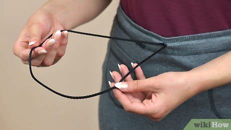 how to tie single string sweats