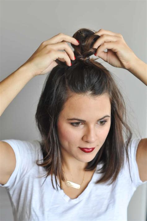 Perfect How To Tie Your Hair Short For Short Hair