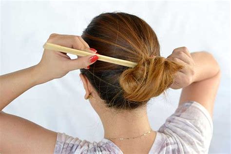 Fresh How To Tie Your Hair With A Chopstick Trend This Years