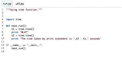 How To Time A Code In Python